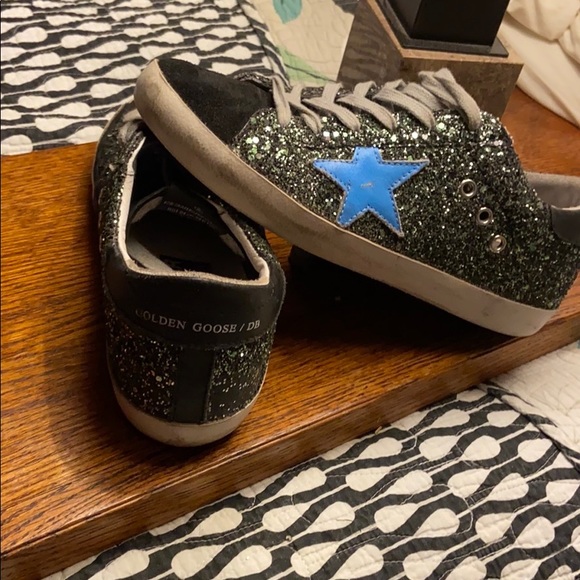 Golden Goose Glitter Green - Picture 4 of 8